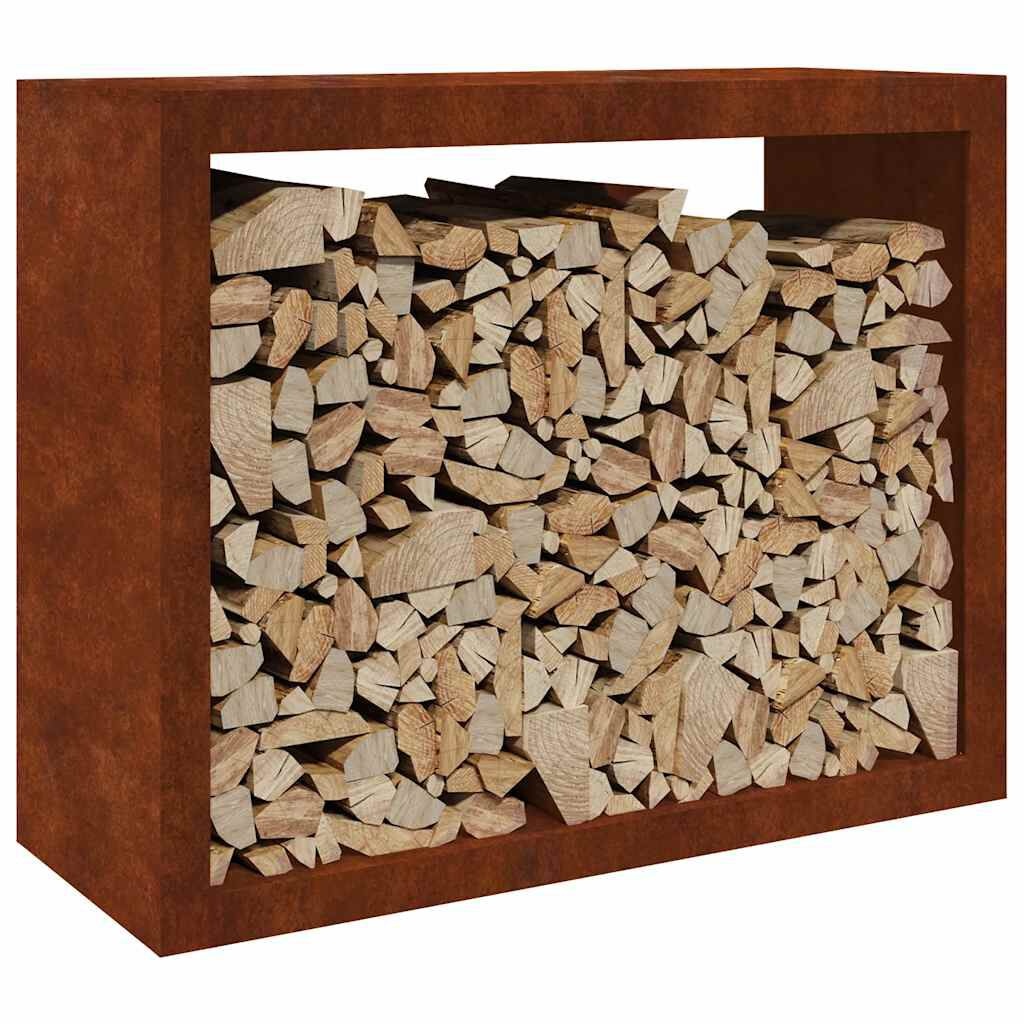 Brandhoutrek van Weervast Staal - 100x40x80 cm - 35% Korting!