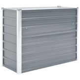 Verhoogde Plantenbak 100x40x77cm Grijs Staal - 34% Korting