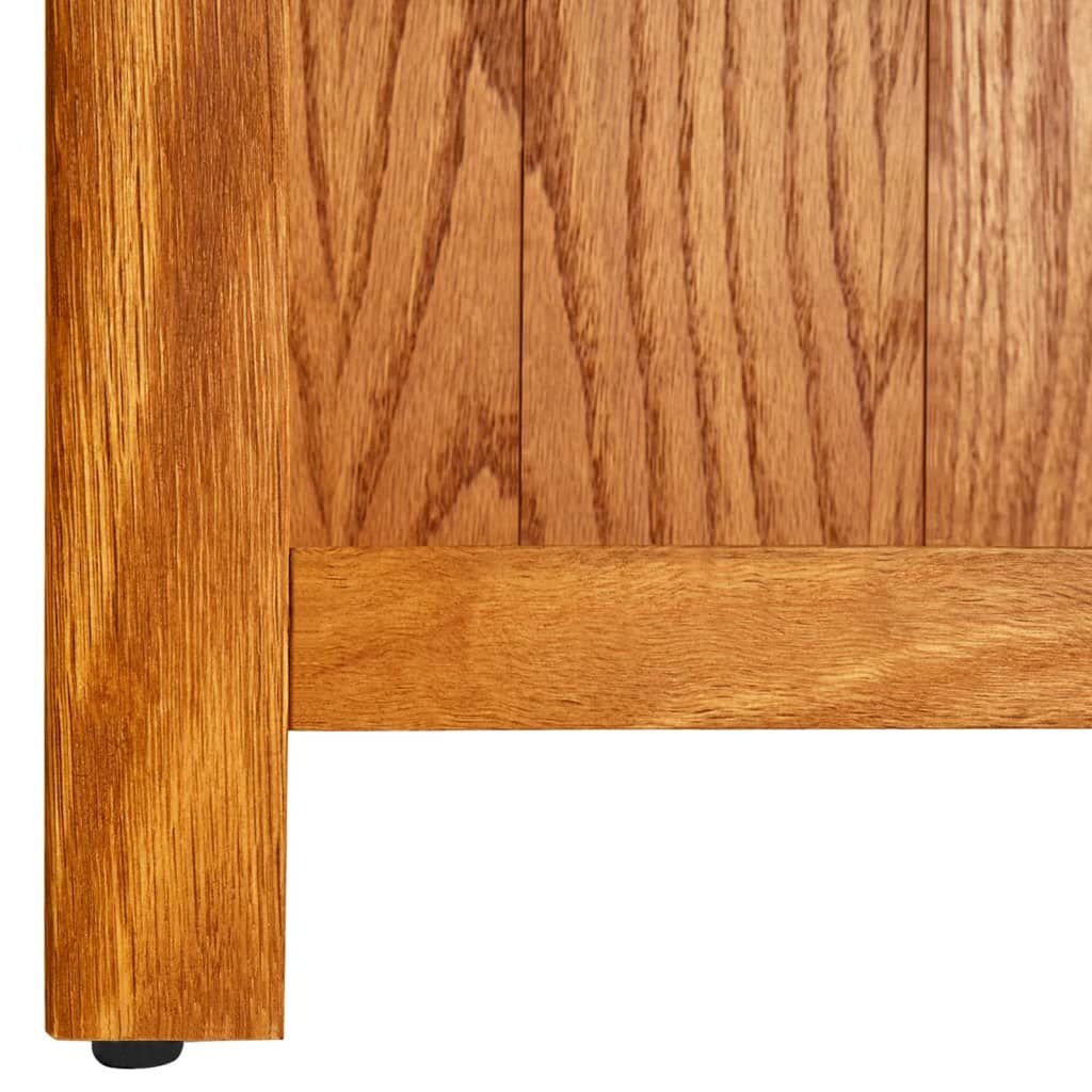 Boekenkast Massief Eikenhout - 6 schappen - 52x22x180 cm