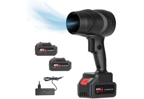 Draadloze Turboblower 1050W - Tuin & Auto (34% Korting)
