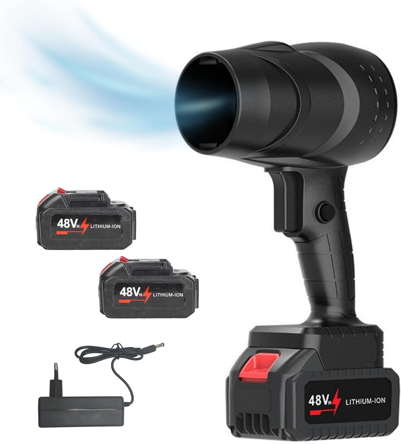 Draadloze Turboblower 1050W - Tuin & Auto (34% Korting)