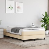 VidaXL Bedframe Crème 120x200 cm - 34% Korting
