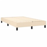VidaXL Bedframe Crème 120x200 cm - 34% Korting