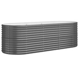 Verhoogde plantenbak Staal Antraciet 224x80x68 cm - 34% Korting!