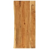 Massief Acaciahout Wastafelblad 114x52cm - 34% Korting