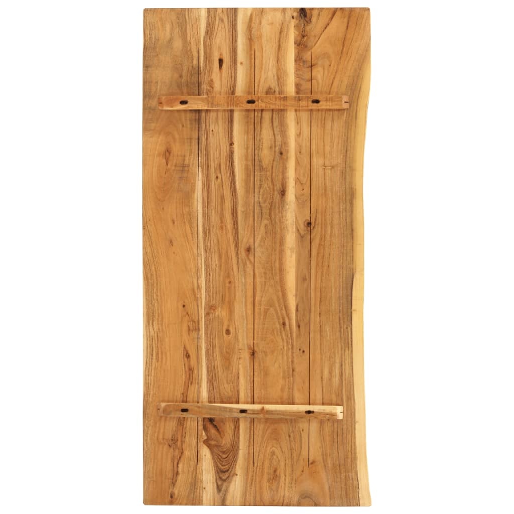 Massief Acaciahout Wastafelblad 114x52cm - 34% Korting