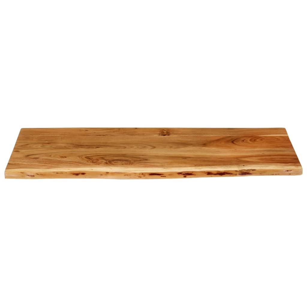 Massief Acaciahout Wastafelblad 114x52cm - 34% Korting