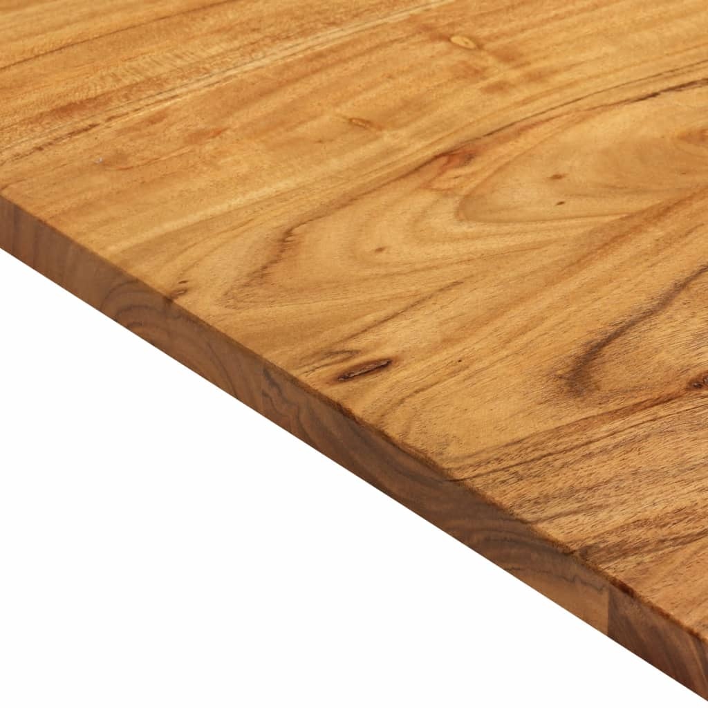 Massief Acaciahout Wastafelblad 114x52cm - 34% Korting