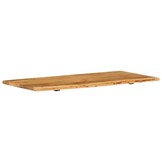 Massief Acaciahout Wastafelblad 114x52cm - 34% Korting