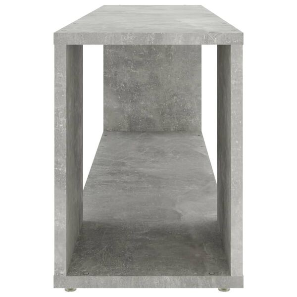 TV-meubel 100x24x32 cm Bewerkt Hout Betongrijs - 33% Korting