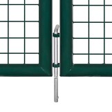 Robuuste Stalen Poort 306x150cm Groen (55% Korting)