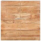 Salontafel Massief Acaciahout 80x80x28 cm - 35% Korting