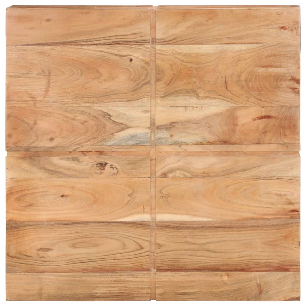 Salontafel Massief Acaciahout 80x80x28 cm - 35% Korting