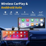 Draagbare Autoradio 10,26" met 4K Dashcam & Achteruitrijcamera | 57% Korting