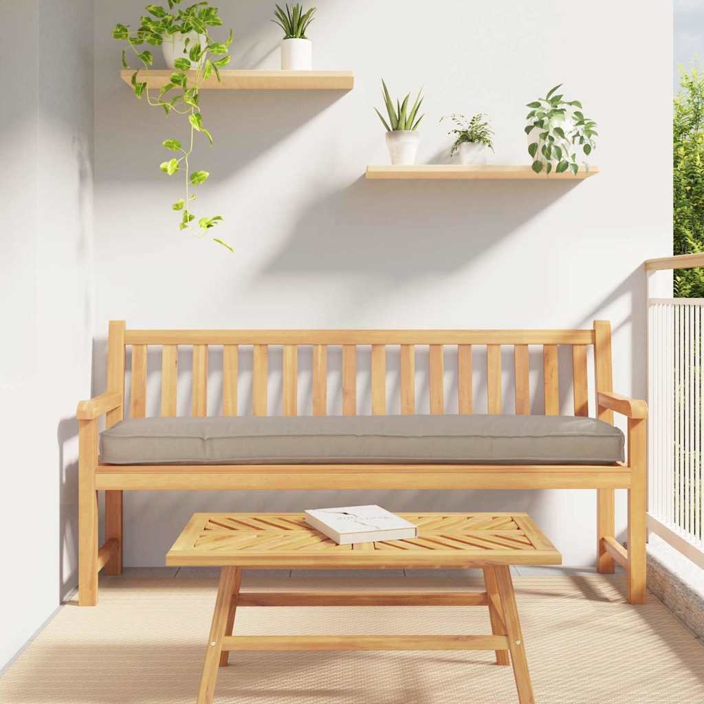 VidaXL Pallet Kussen Set Taupe 200x40x8 cm - 34% Korting