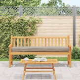 VidaXL Pallet Kussen Set Taupe 200x40x8 cm - 34% Korting