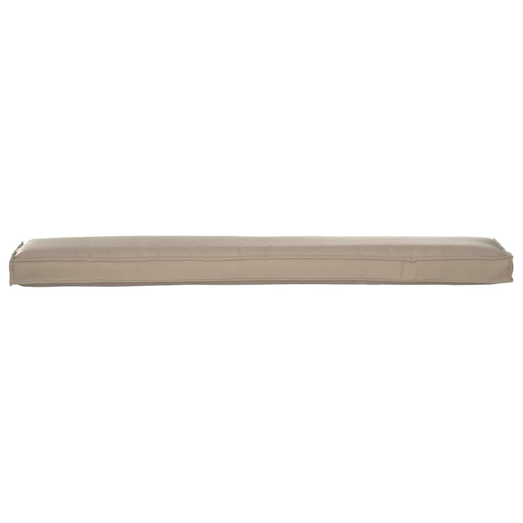 VidaXL Pallet Kussen Set Taupe 200x40x8 cm - 34% Korting