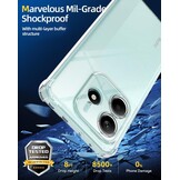 Transparant TPU Hoes + 2x Gehard Glas voor Xiaomi Redmi Note 14 5G - 74% Korting
