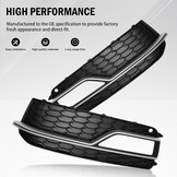 Mistlichtroosters Audi A5 S-Line/S5 2013-2017 - Zwart (57% Korting)