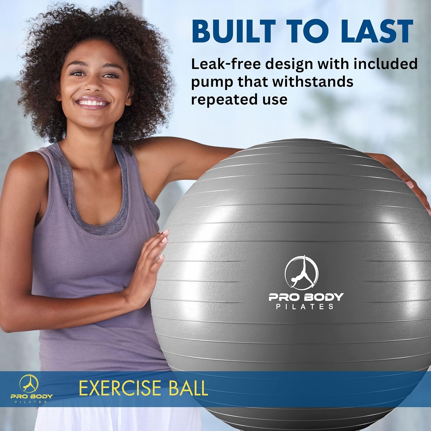 Pilates Balansoefenbal 75cm - 76% Korting - Fitness, Yoga, Zwangerschap