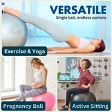 Pilates Balansoefenbal 75cm - 76% Korting - Fitness, Yoga, Zwangerschap