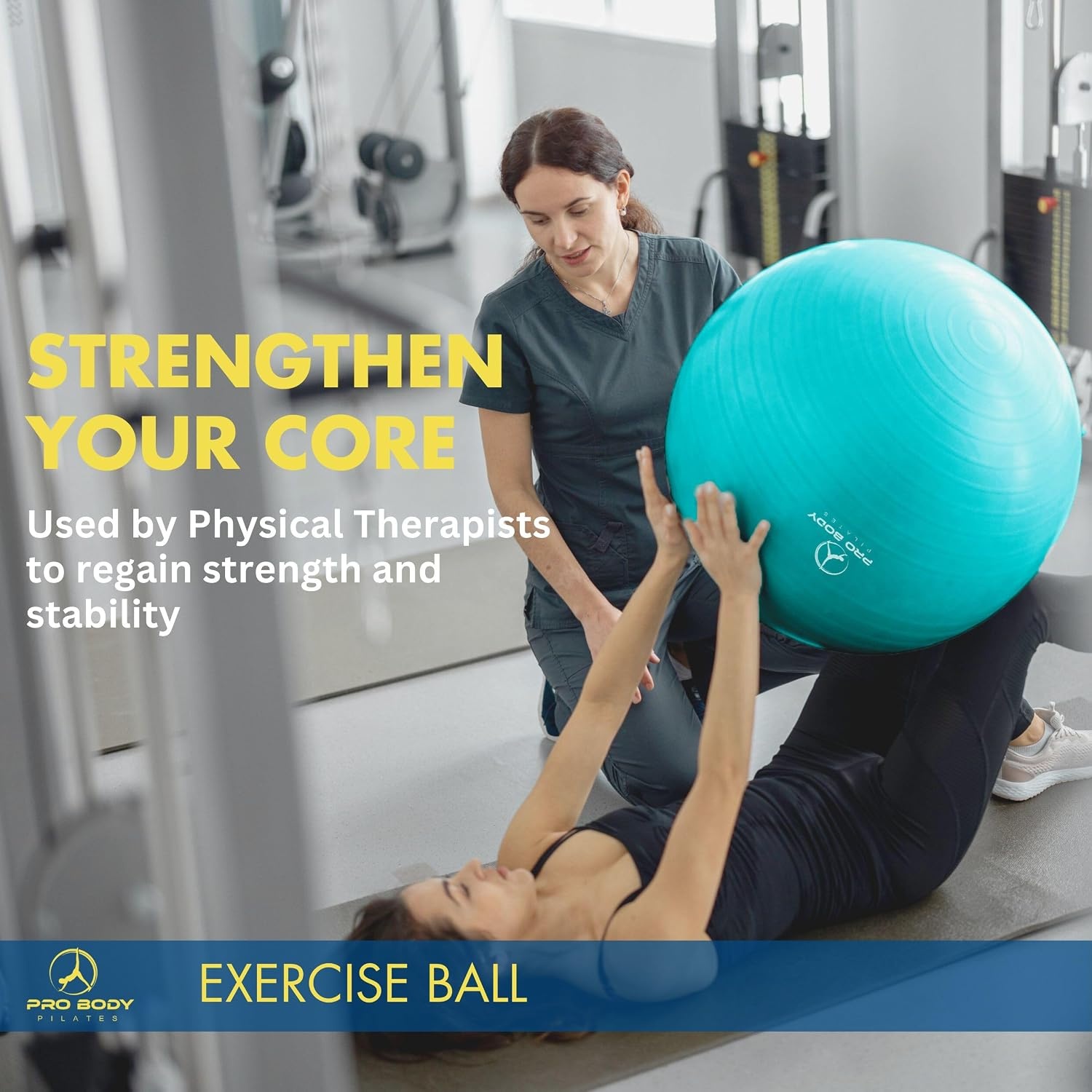 Pilates Balansoefenbal 75cm - 76% Korting - Fitness, Yoga, Zwangerschap