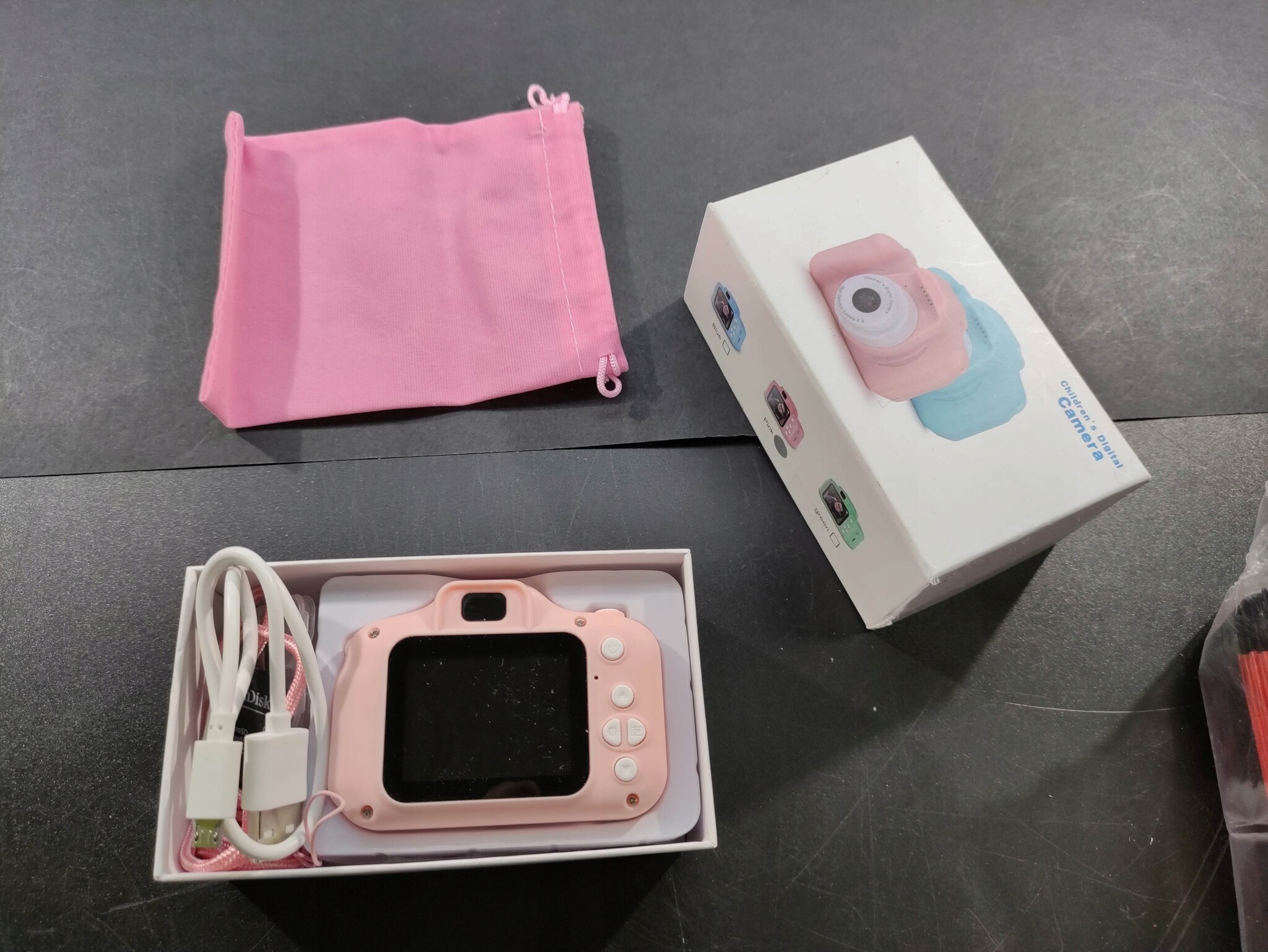 Digitale Kindercamera Roze met 32GB | Veilig Rubber | Vanaf 3 Jaar | 28% Korting