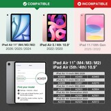 iPad Air Hoes (11"/10.9") - PU Leer - 76% Korting