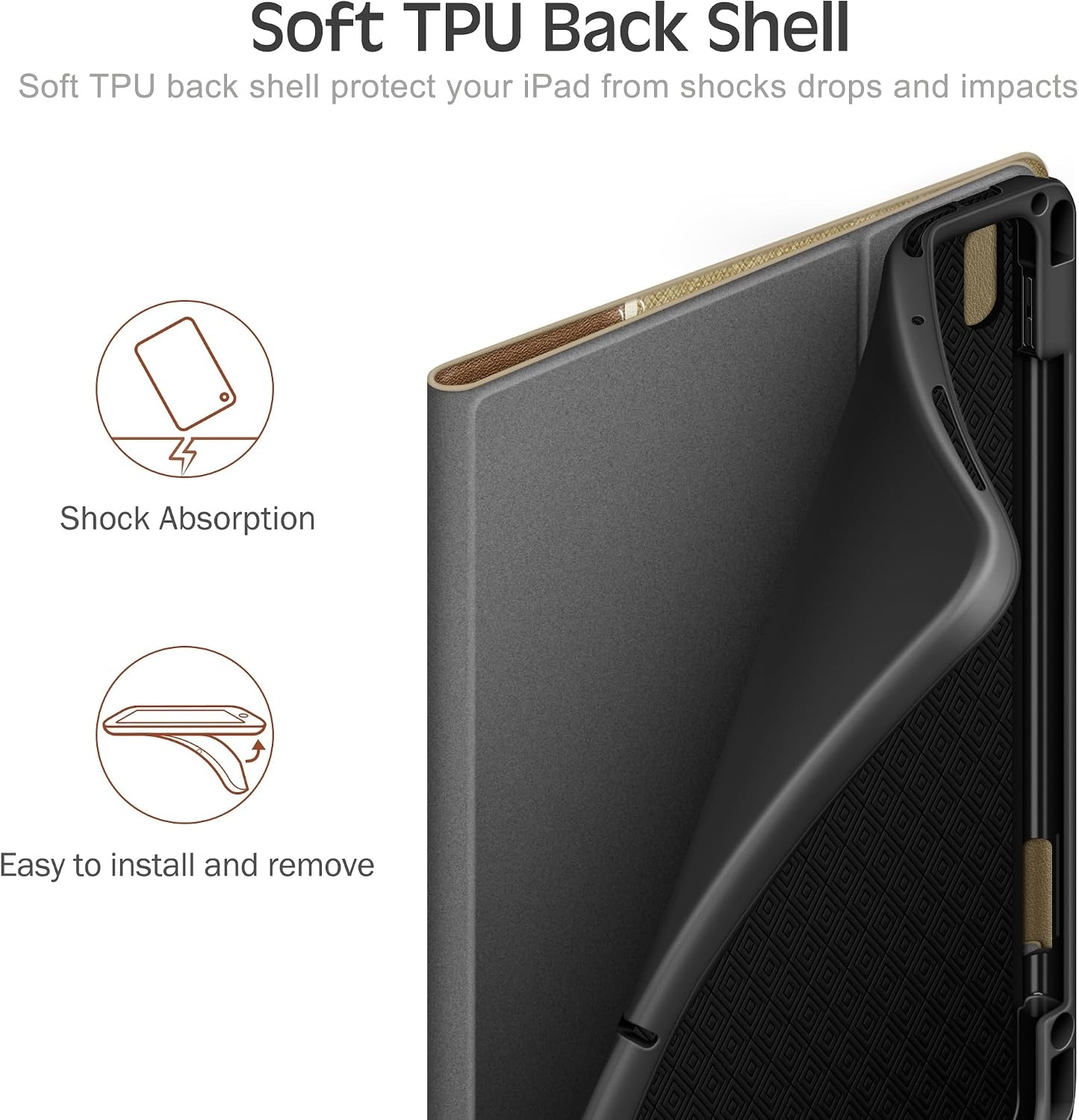 iPad Air Hoes (11"/10.9") - PU Leer - 76% Korting