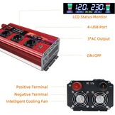Omvormer 12V naar 230V - 2500W - 35% Korting!