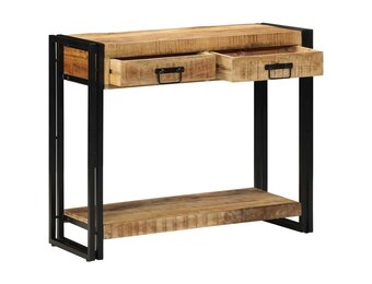 VidaXL Wandtafel Massief Mangohout Bruin - 59% Korting!