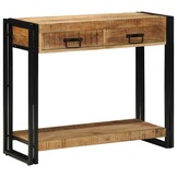 VidaXL Wandtafel Massief Mangohout Bruin - 59% Korting!