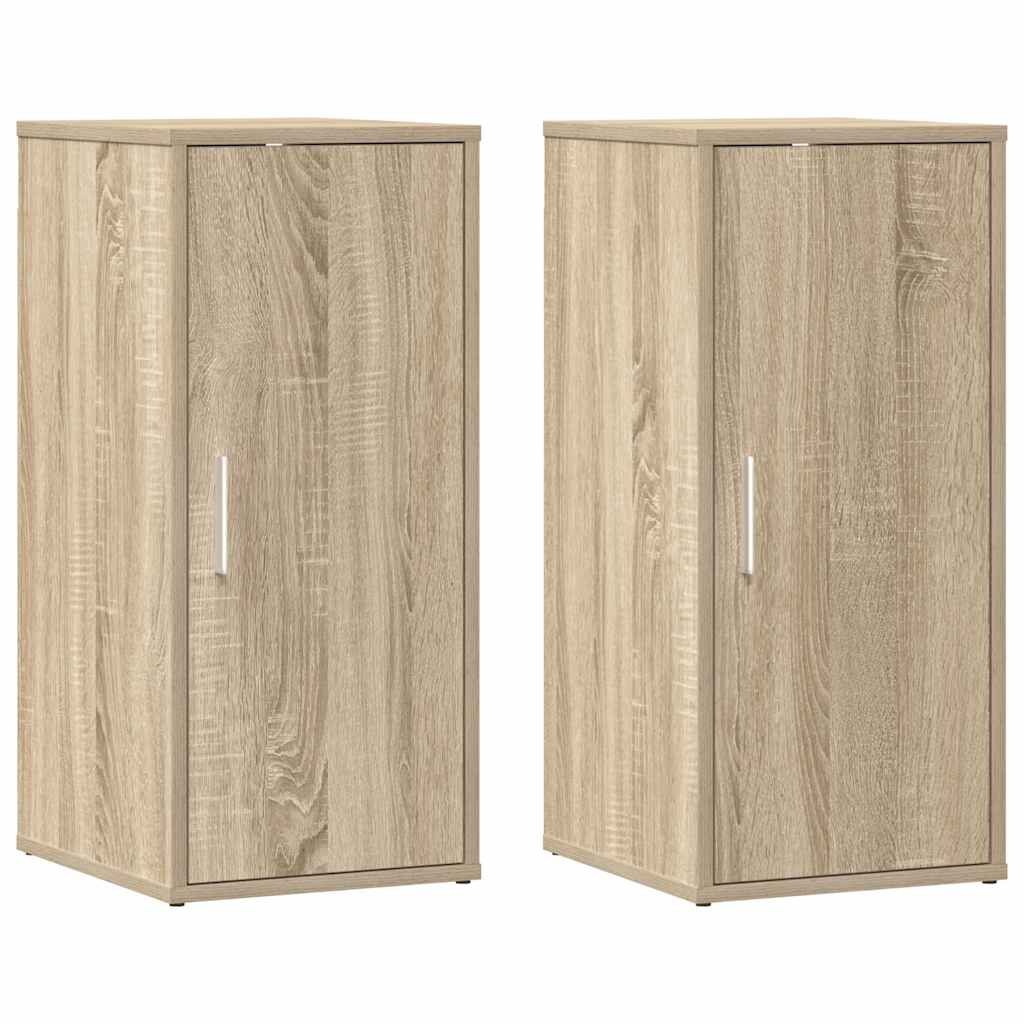 2x Schoenenkast Sonoma Eiken 32x35x70 cm - 34% Korting