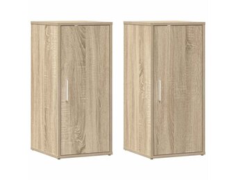 2x Schoenenkast Sonoma Eiken 32x35x70 cm - 34% Korting
