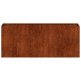 vidaXL Plantenbak roestig 200x40x80 cm weervast staal