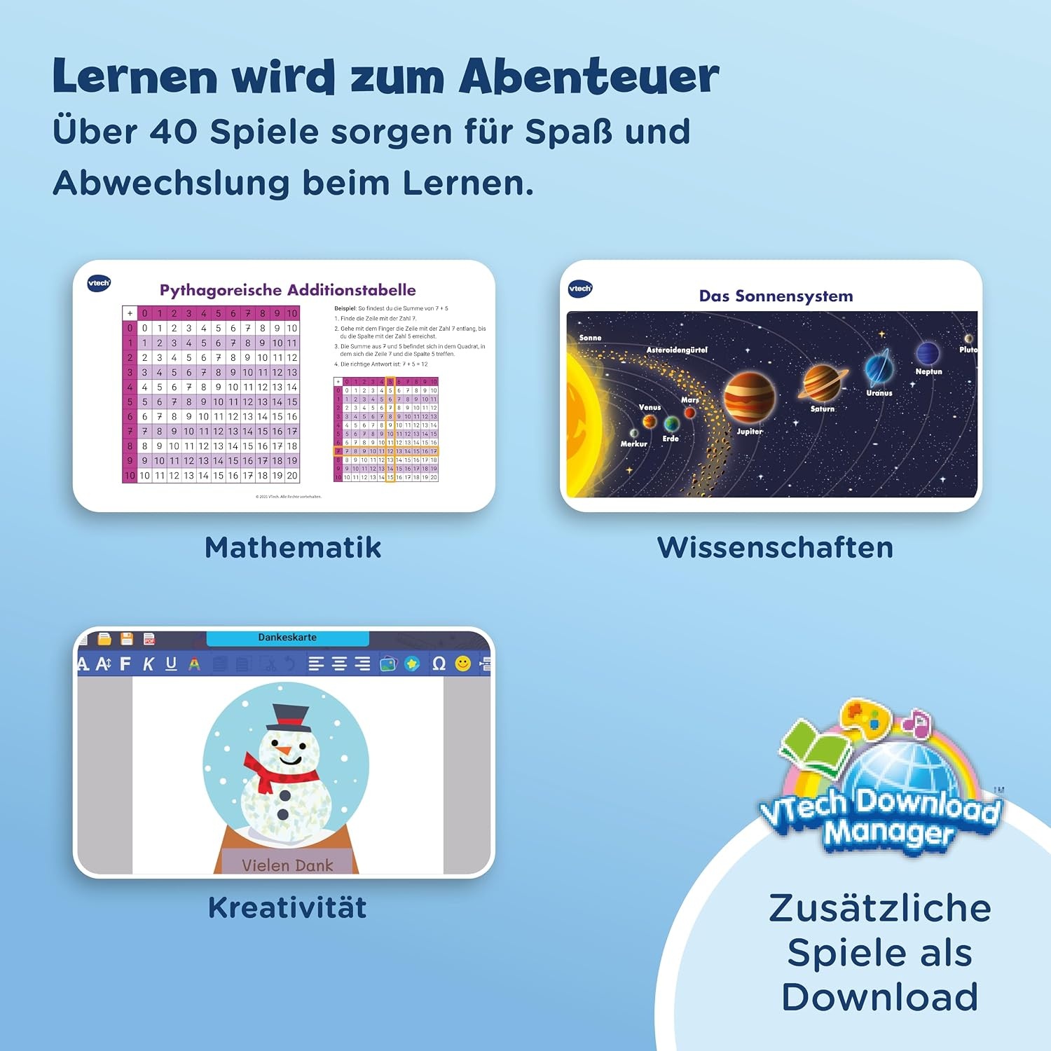 VTech Genio leerlaptop XL roze - 7" LCD, 40 educatieve spellen
