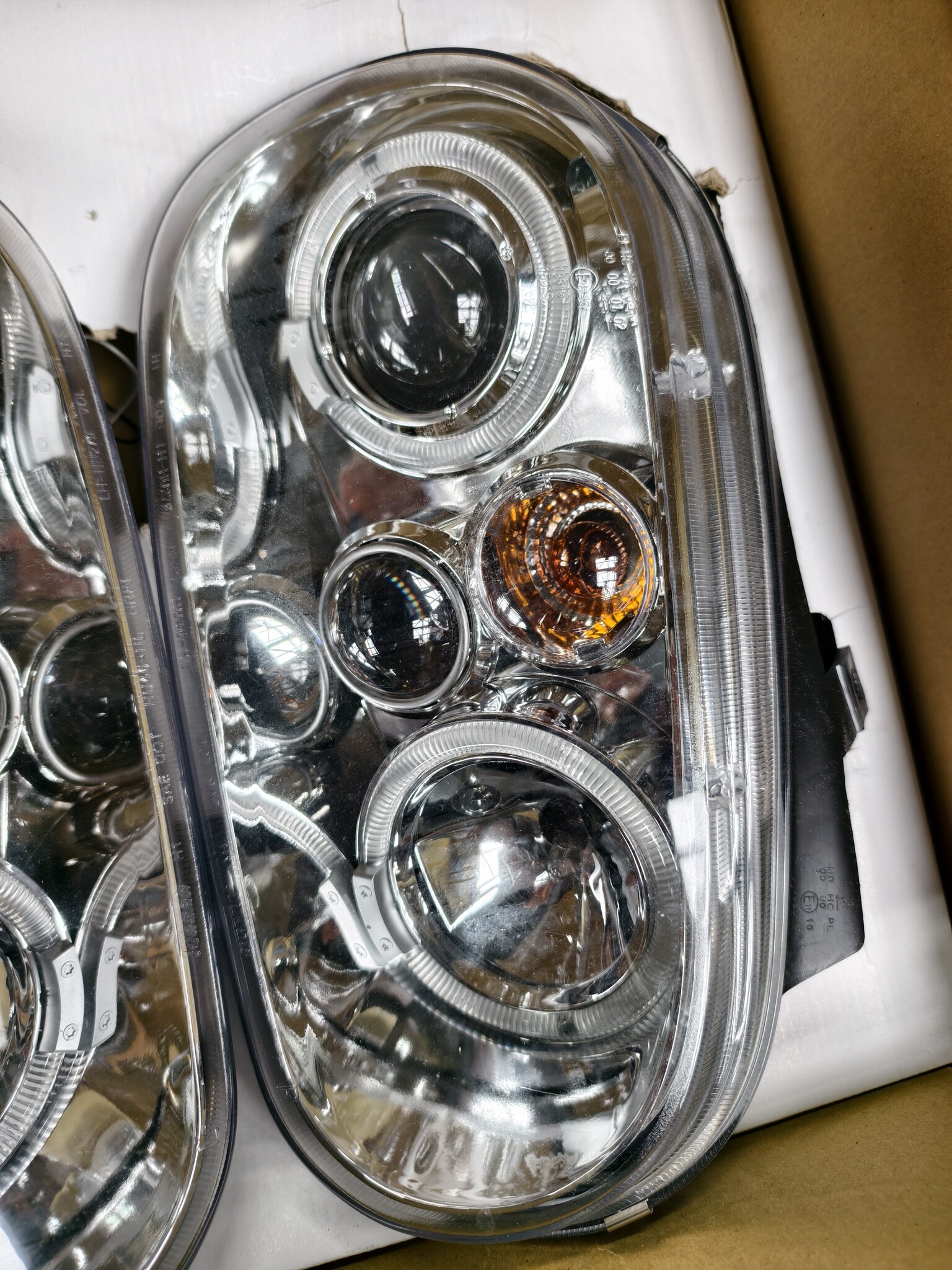Angel Eyes Koplampen VW Golf 4 (1997-2003) Chroom | Dubbele Halo -55%