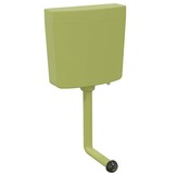 Olijfgroene Toiletstortbak met 3/6L Dubbel Spoelsysteem - 34% Korting