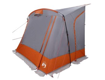 Achterkleptent Grijs/Oranje - 285x255x245cm - 35% Korting
