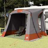 Achterkleptent Grijs/Oranje - 285x255x245cm - 35% Korting