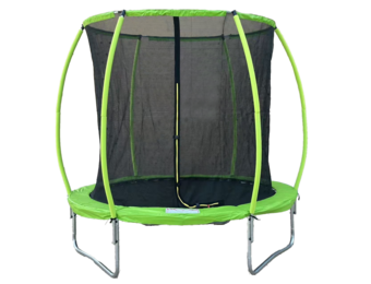 Trampoline 305cm met Veiligheidsnet - Groen/Zwart - 35% Korting