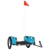 vidaXL Fietstrailer Blauw - Sterk & Waterbestendig (34% Korting)