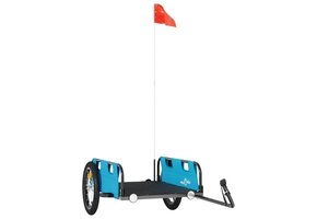 vidaXL Fietstrailer Blauw - Sterk & Waterbestendig (34% Korting)