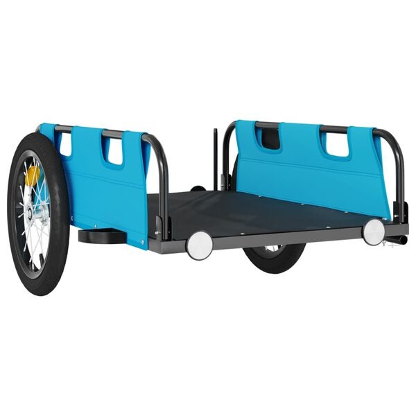vidaXL Fietstrailer Blauw - Sterk & Waterbestendig (34% Korting)