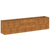 Verhoogde Cortenstaal Plantenbak 291x50x69 cm met 54% Korting