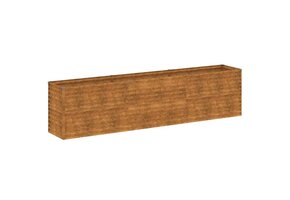 Verhoogde Cortenstaal Plantenbak 291x50x69 cm met 54% Korting