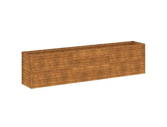 Verhoogde Cortenstaal Plantenbak 291x50x69 cm met 54% Korting