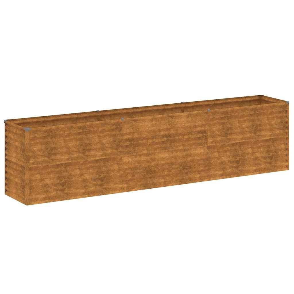 Verhoogde Cortenstaal Plantenbak 291x50x69 cm met 54% Korting
