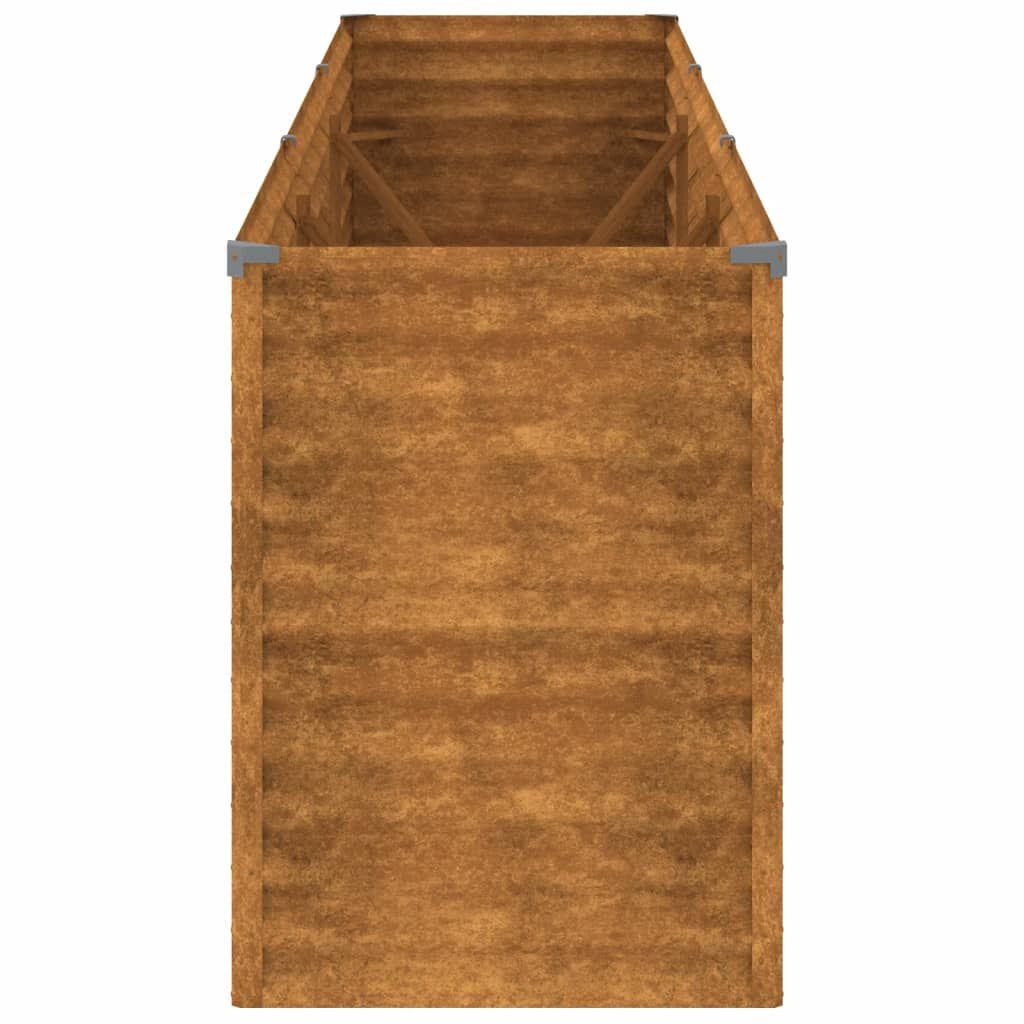 Verhoogde Cortenstaal Plantenbak 291x50x69 cm met 54% Korting