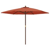 VidaXL Parasol Terracottakleur 299x240 cm - 35% Korting